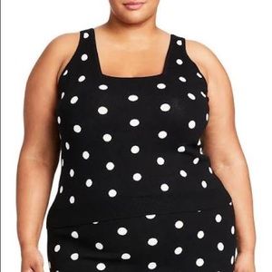 NWT 3X Victor Glemaud x Target Polka Dot Tank Top